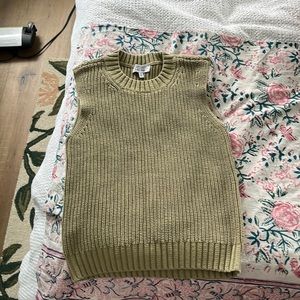 Never worn Green Sweater Vest and tunic & other stories